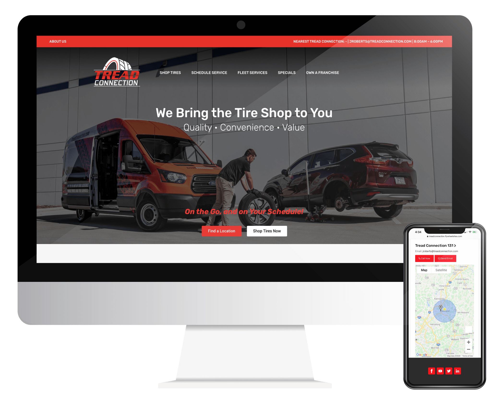 Lazarus-Design-Team_Tread-Connection_franchise_charlotte_web_design