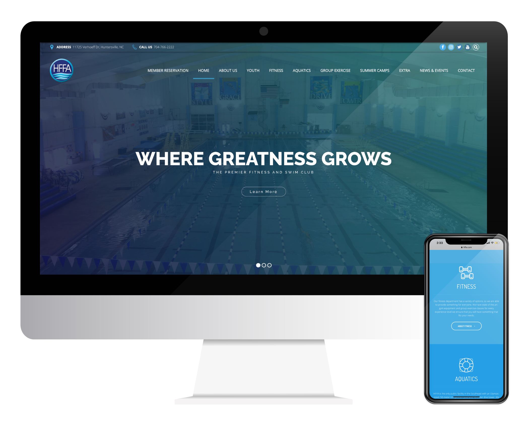 Lazarus-Design_Portfolio_HFFA web-design-charlotte-nc